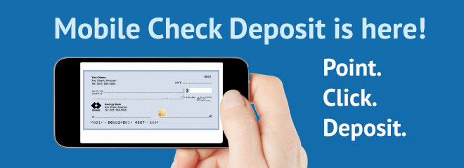 Mobile Check Deposit is coming.